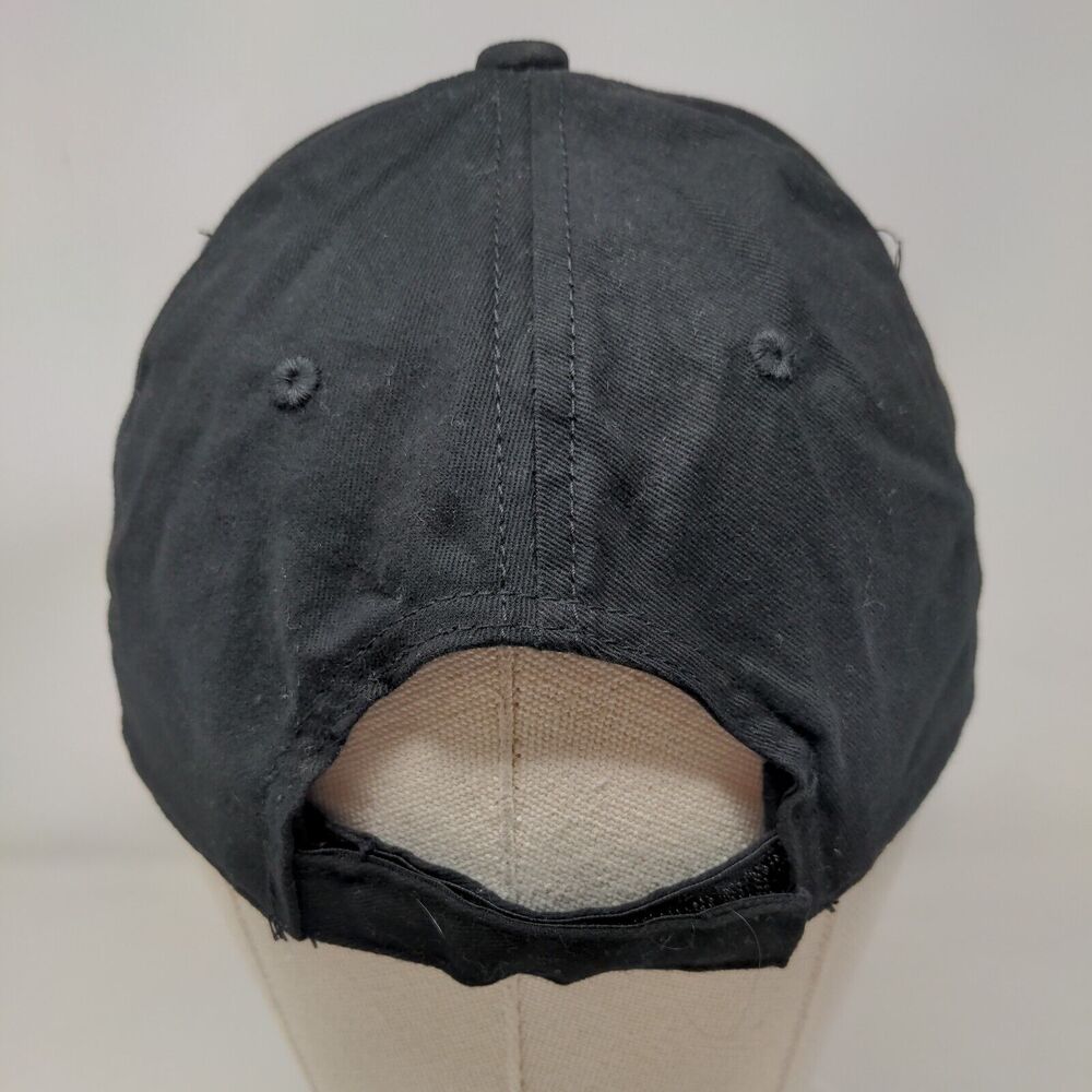 George Strapback Hat Solid Black One Size Adjusta… - image 5